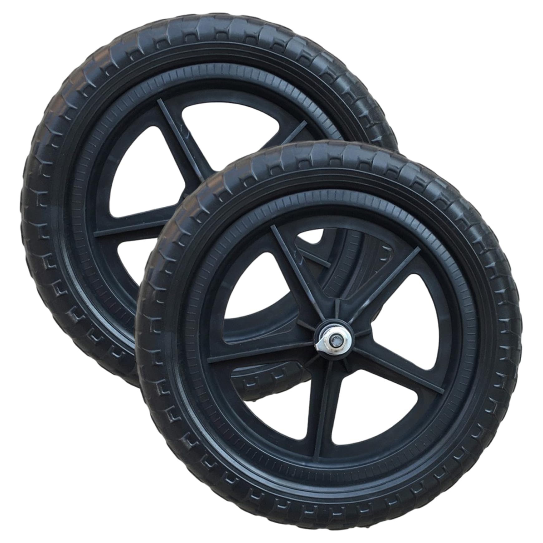 Xdyyjrasa Kids Bike Wheels - 2PCS Lightweight Replacement, Balance Bike Wheel Repair Accessories 11 Inch
