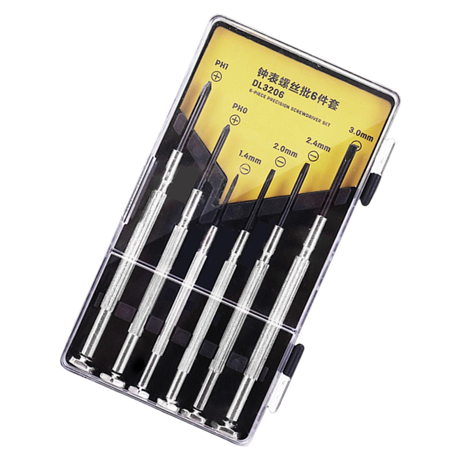 6Pcs Screwdriver Set, Repair Tools for Eyeglasses, Watches, Phone, Electronics Precisions Screwdriver Set