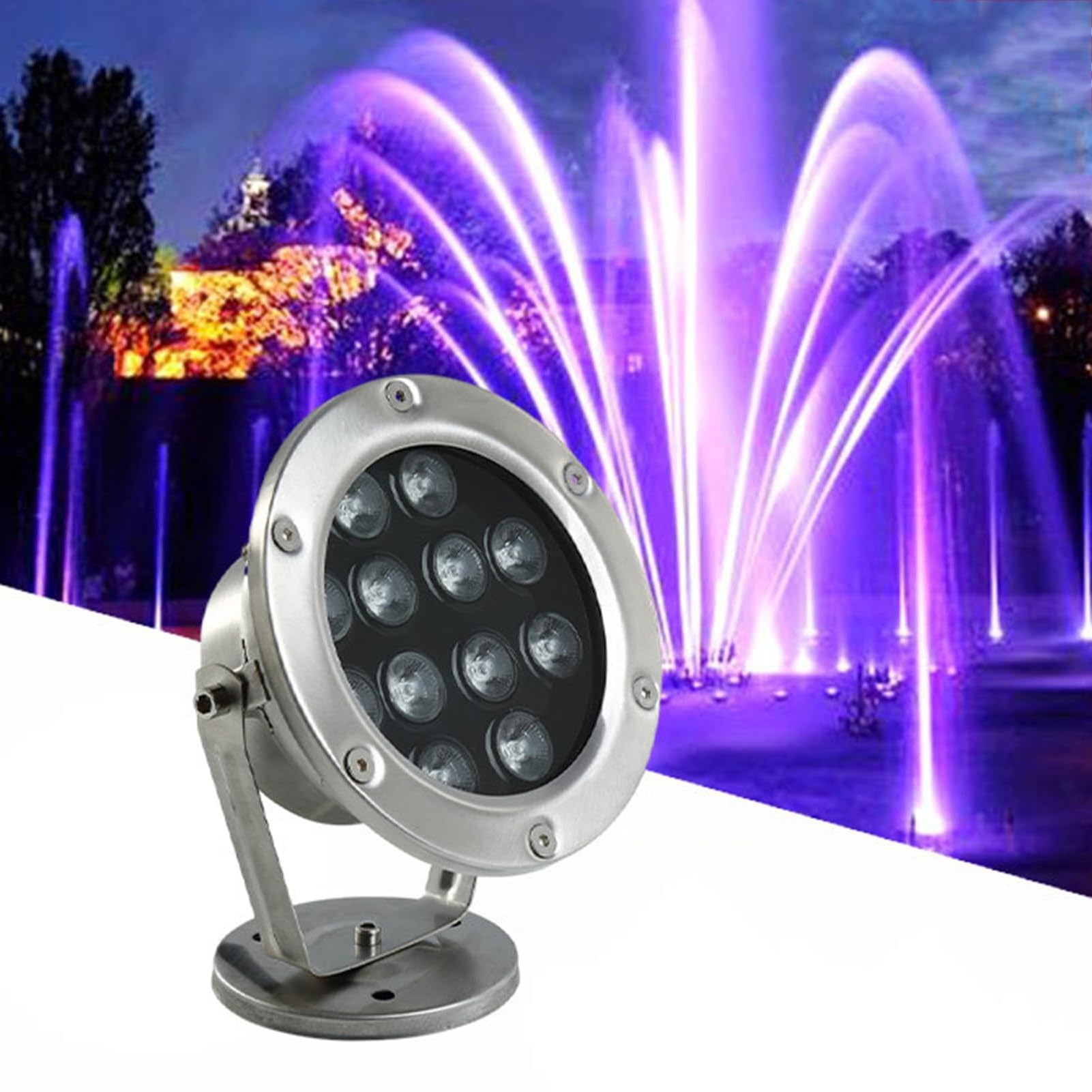 Amazon.co.jp: 照明 水中ランプ - LED水中ライト - LED 潜水ライト