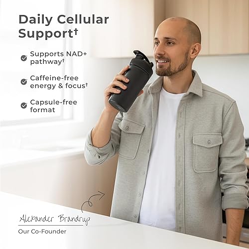 Miniatura 5 de Neurogan 99.9% puro NMN Suplemento en polvo  Precursor de dinucleótido de nicotinamida adenina para energía celular y suplemento de enfoque  30,000