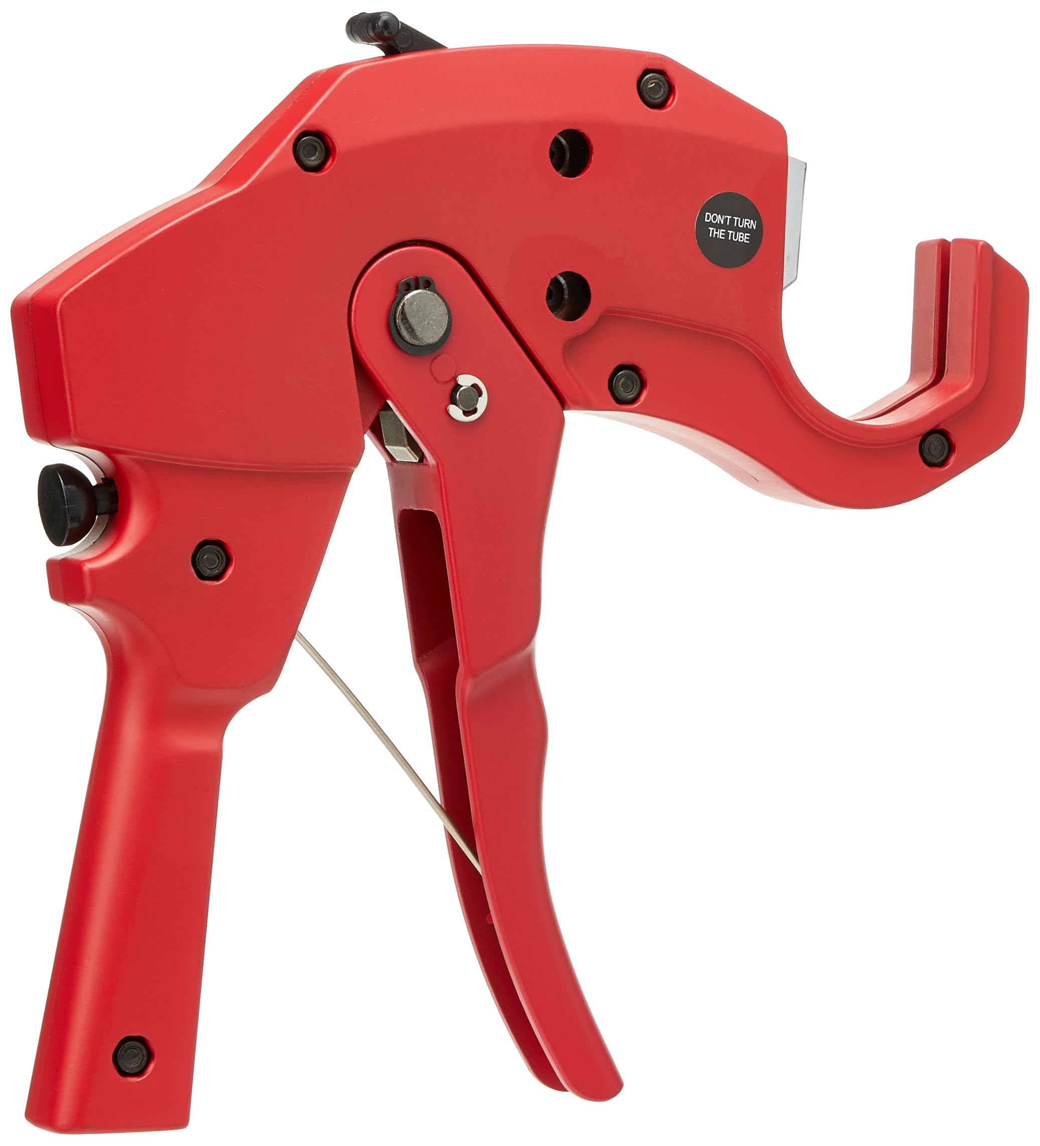 RIDGID 20191 1442N con agarres ergonómicos Cortador de tubos de plástico de trinquete, Cortador de tubos de plástico de 42 mm