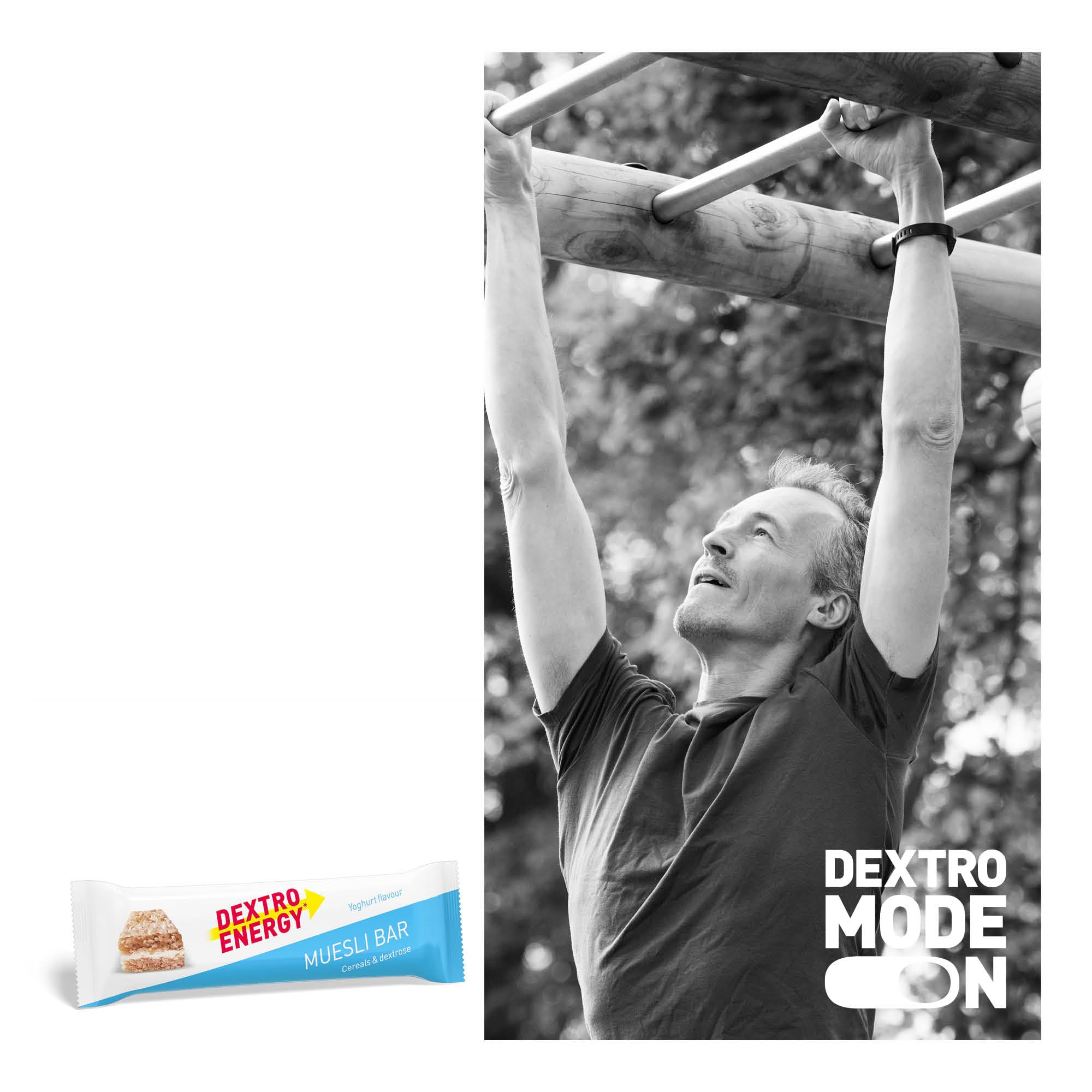 Dextro Energy Müsliriegel Joghurt - 25x35g (25er Pack) - Leckerer Getreideriegel als Alternative zum Schokoriegel, zur schnellen und langanhaltenden Kohlenhydratversorgung