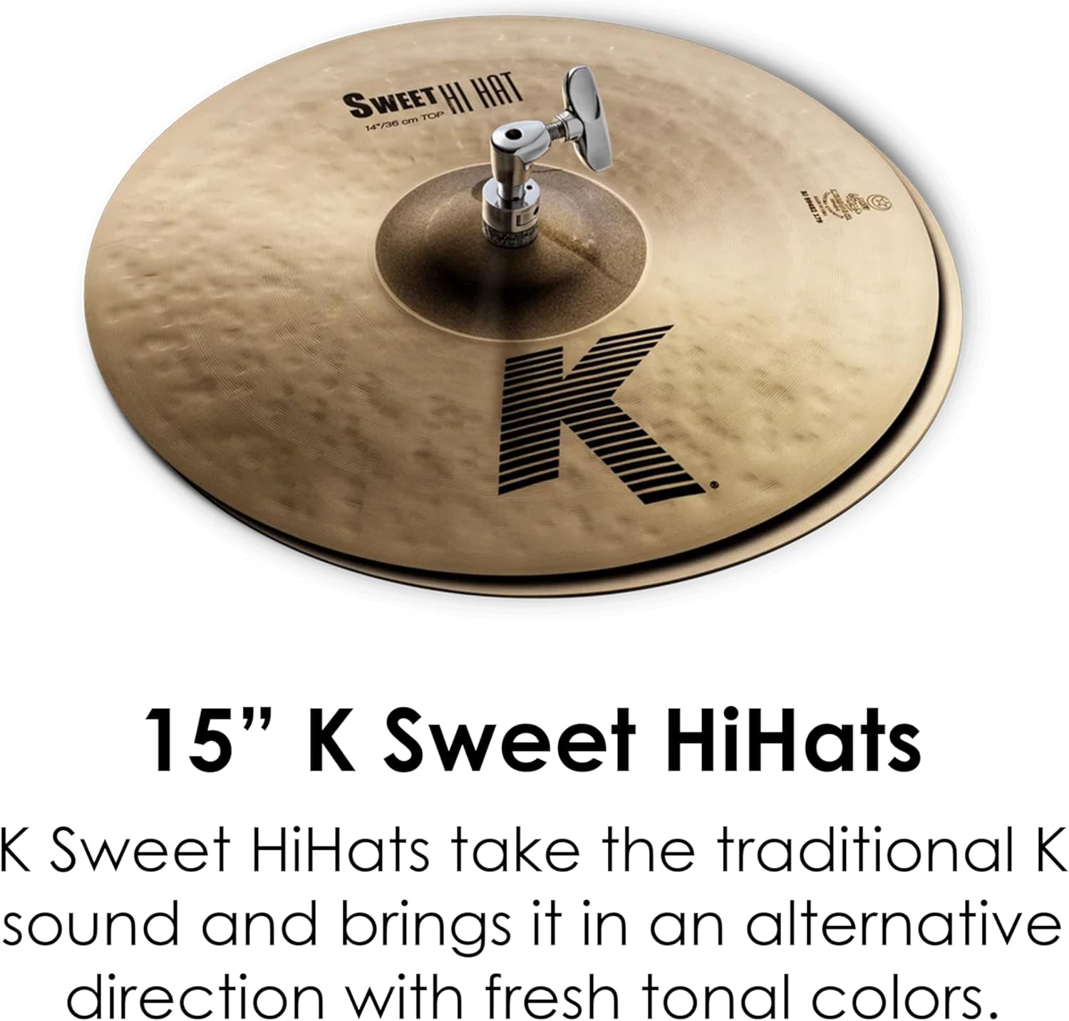 Avedis Zildjian Company K Sweet Cymbal Set - 15/17/19/21 inch
