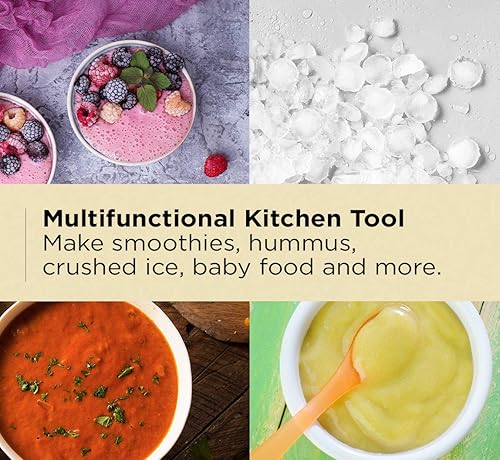 Miniatura 7 de JAWZ Licuadora de alto rendimiento, licuadora de encimera de grado profesional de 64 onzas, procesador de alimentos, exprimidor, batido o