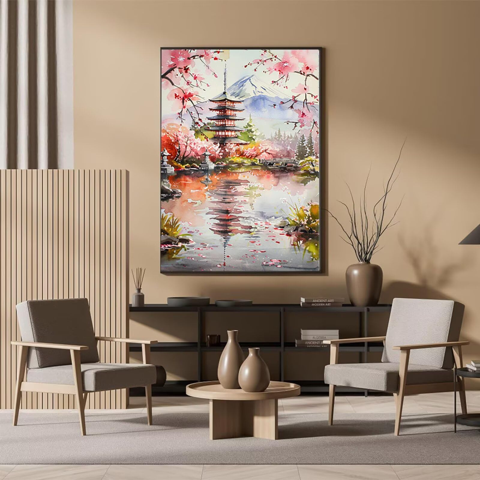 Amazon.com: Japan Paint by Numbers Kit for Adults Beginner, DIY