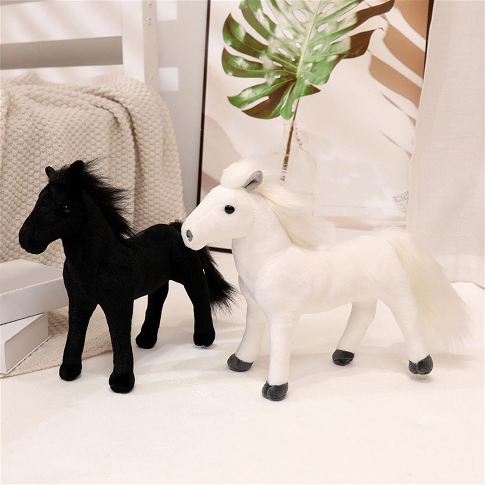 Caballo De Peluche Kawaii De 30/40 Cm, Muñeco De Peluche Suave Y Abrazable Juguetes De Compania Para Ninos Y Ninas Regalos De Cumpleanos Caballo De Peluche Kawaii De 30/40 Cm, Muñeco De Peluche Suave Y Abrazable Juguetes De Compania Para Ninos Y Ninas Regalos De Cumpleanos