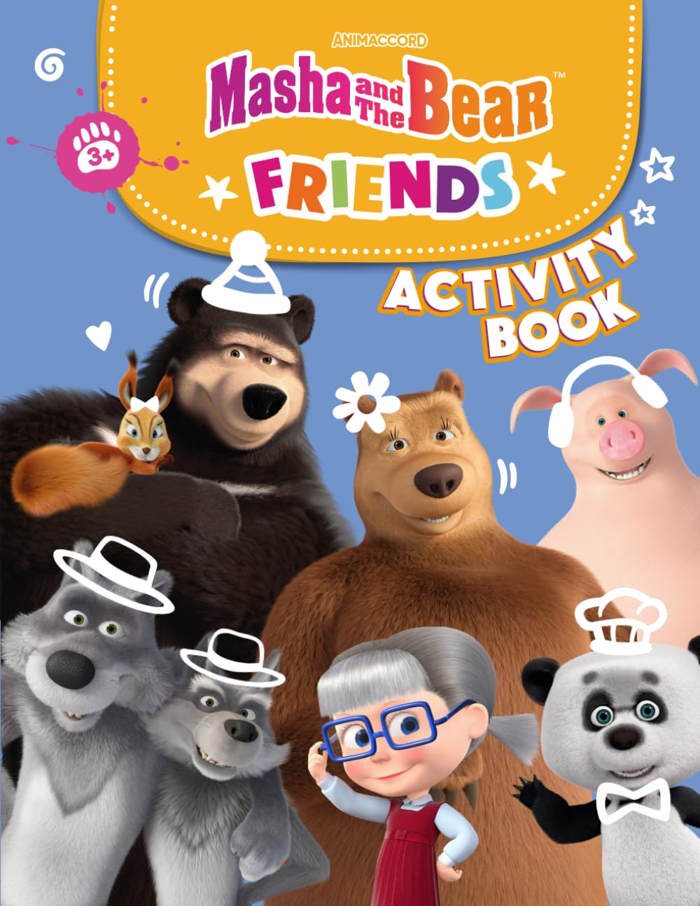 Masha and the Bear. Activity book: Friends edition