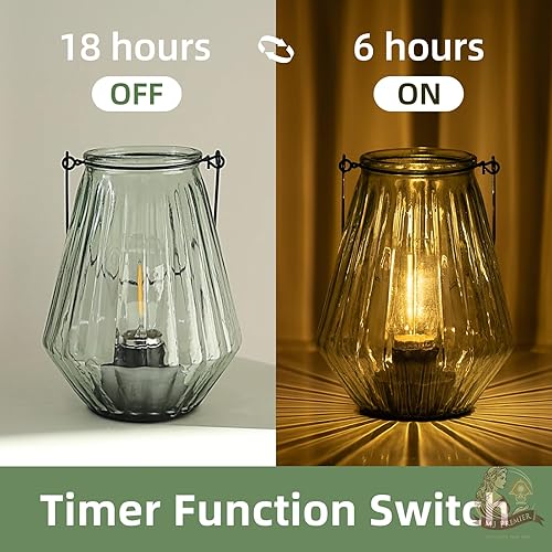 Miniatura 4 de Lámpara colgante con batería, lámpara de mesa LED inalámbrica con temporizador, luces decorativas para interiores al aire libre para patio, hogar,