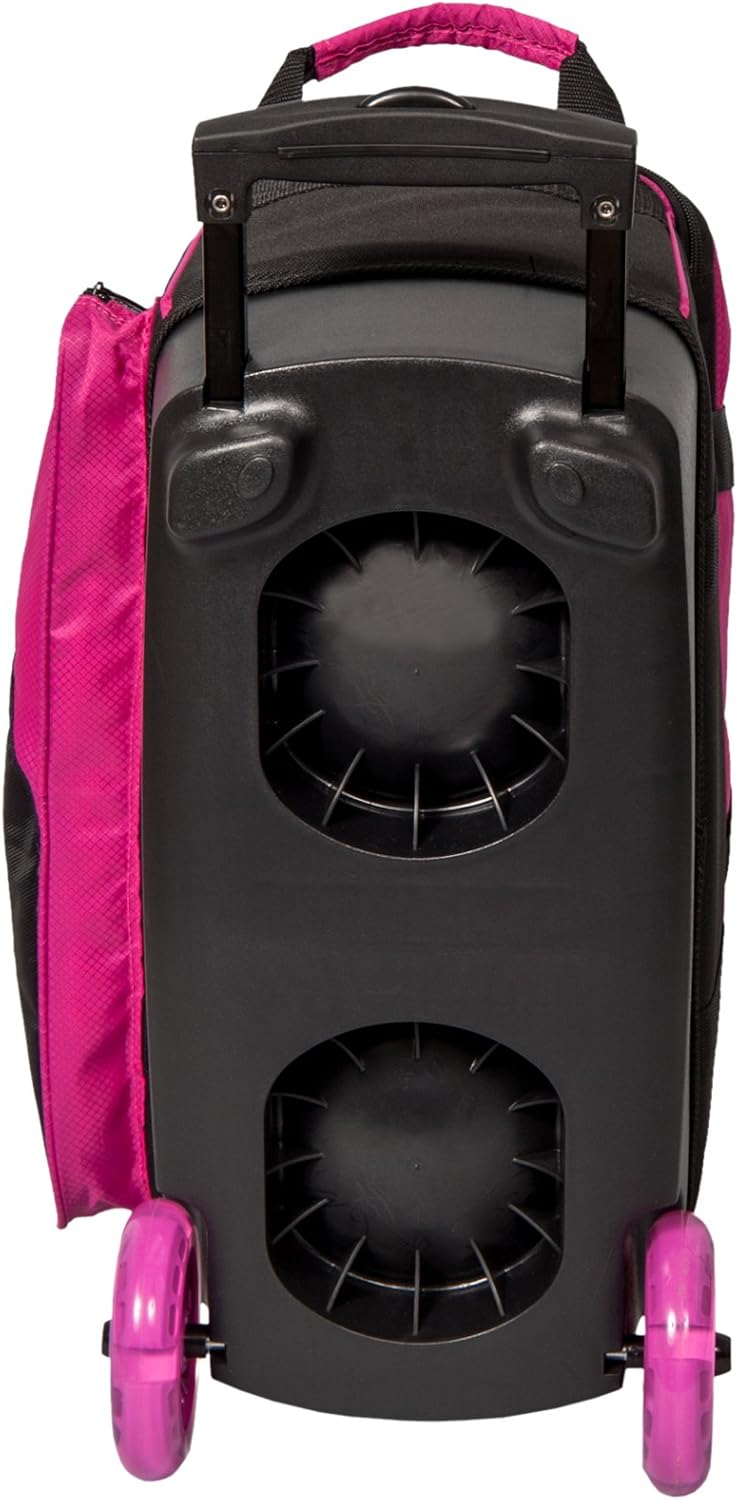Moxy Blade Premium Double Roller Bowling Bag- Pink/Black