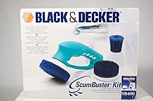 Black & Decker, ScumBuster Cordless Wet Scrubber, Model SB400