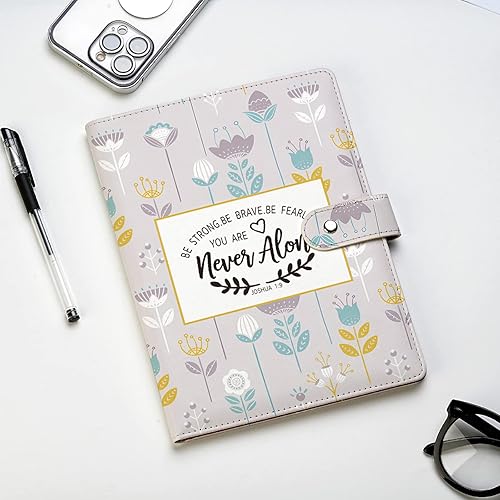 Miniatura 5 de Regalos cristianos Padfolios de piel sintética para mujeres y hombres, Escritura para I Know The Plans Jeremías 2911, versículo bíblico inspirador,