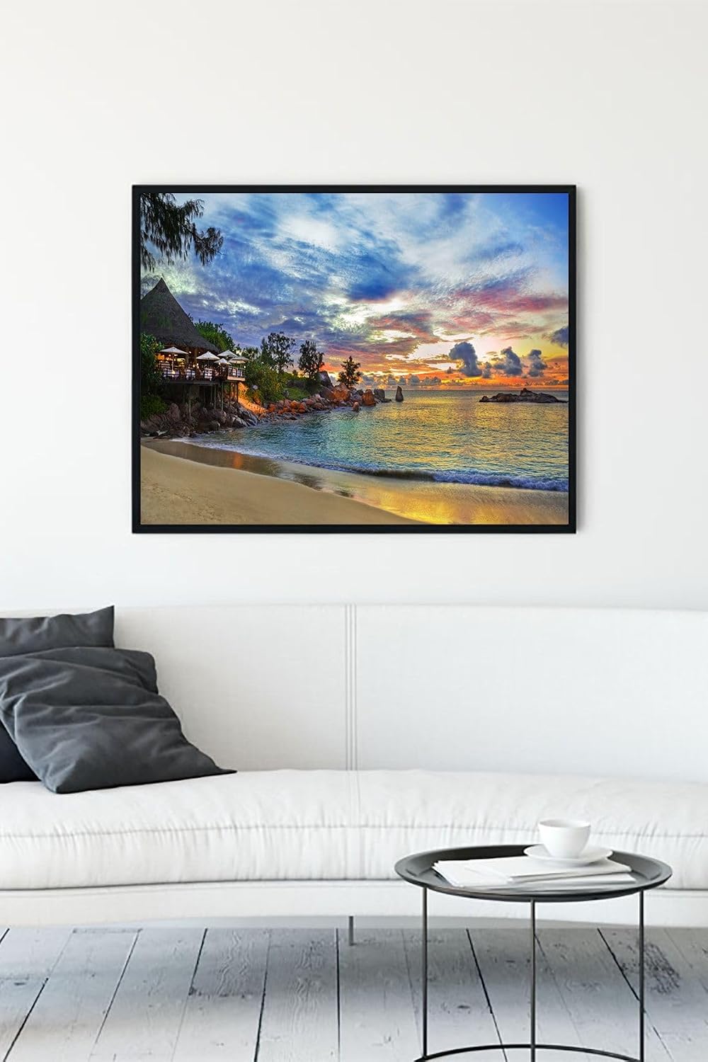 Postermanya (pster13229) Seyşeller Manzara Çerçeveli Tablo (50x70cm)