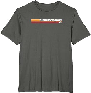Vintage 1980s Graphic Style Steamboat Springs Colorado T-Shirt