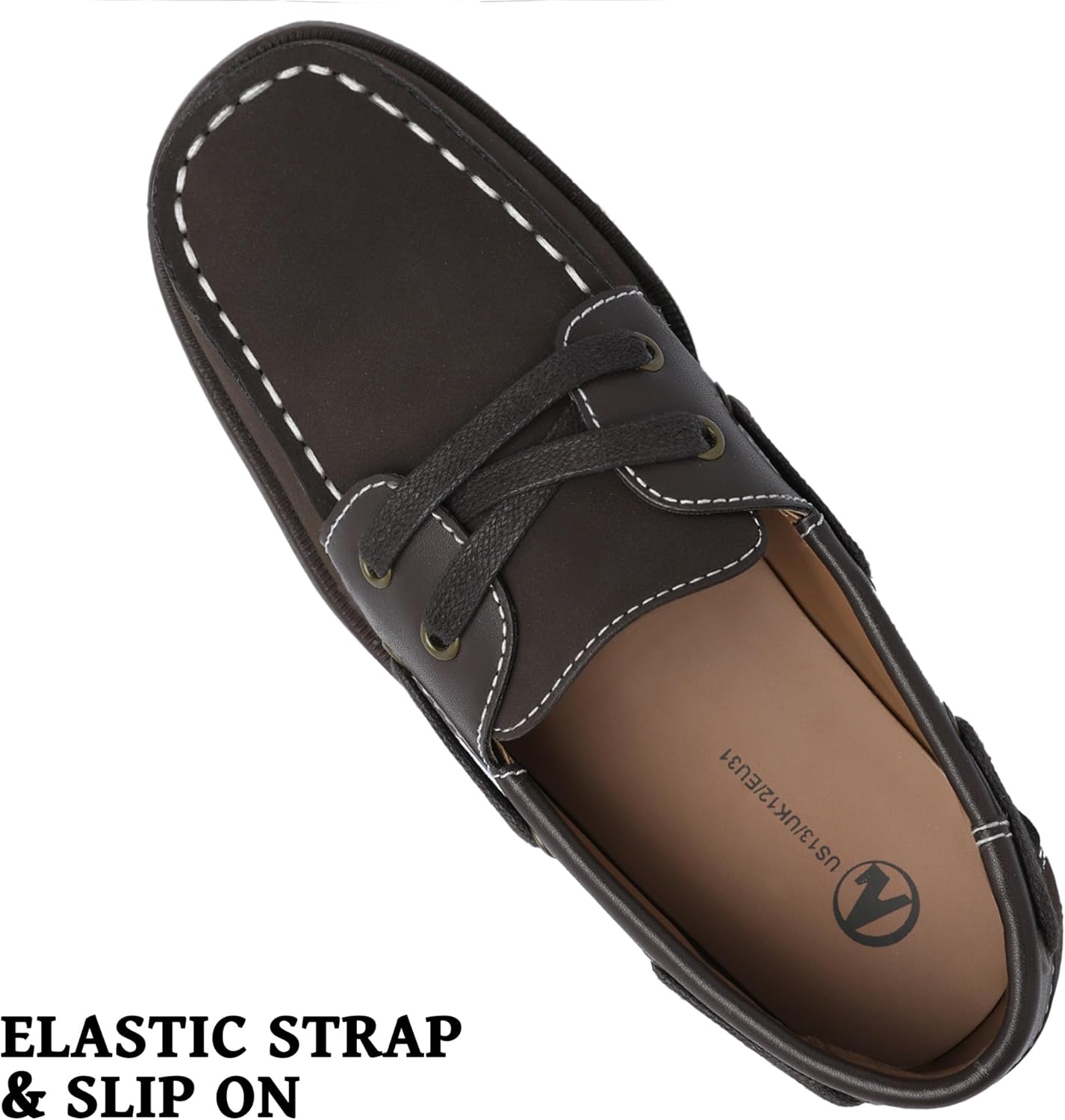 HOMEHOT Boys Dress Shoes Slip on Boys Loafers Causal Lace up (Toddler/Little Kid/Big Kid) - Image 4