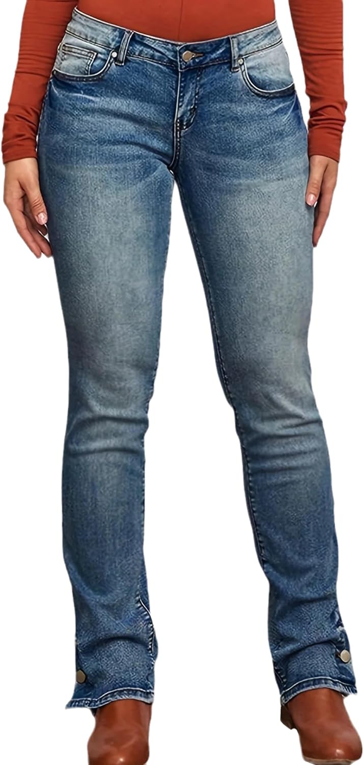 Women's 90s Vintage Stretch Bootcut Jeans