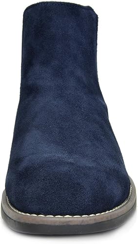 Miniatura 4 de Bruno Marc - Botines tipo Chelsea de gamuza y piel para hombre