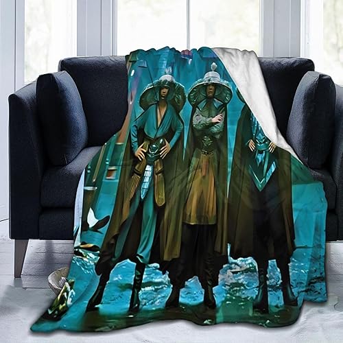 Big Trouble Movie in Little Theme - Manta de franela suave y ligera para cama, sofá, decoración de habitación, 60 x 50 pulgadas