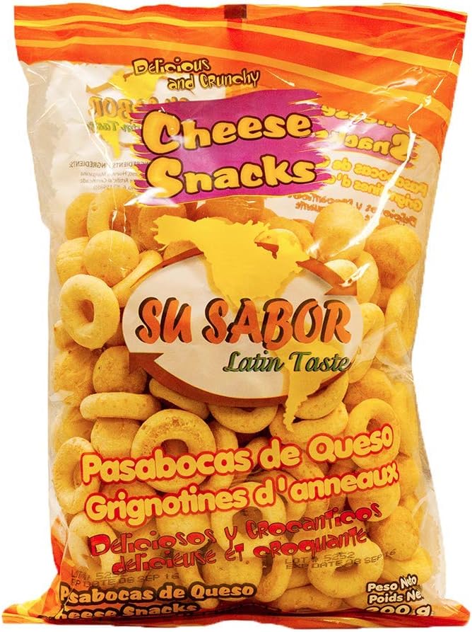 Su Sabor Cheese Snacks/Pasabocas de Queso Besitos y Rosquillas 7.1 ounces