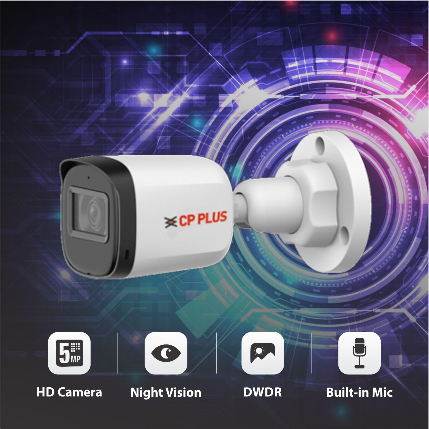 5MP Outdoor Bullet CCTV Camera - HD Surveillance -2 5MP Outdoor Bullet CCTV Camera - HD Surveillance -2