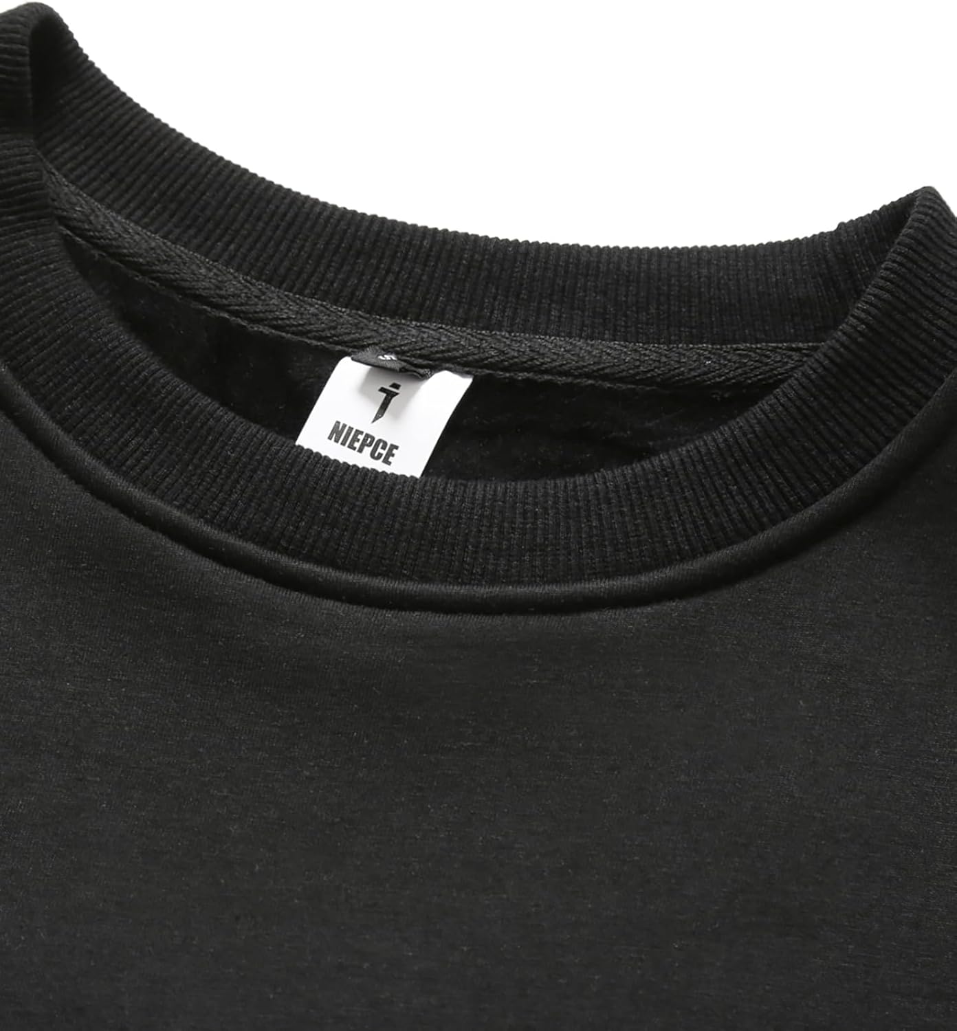 Niepce Inc Japanese Streetwear Men's Embroidered Graphic Crewneck Sweatshirt