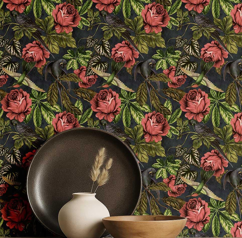Papier peint autocollant en vinyle imperméable protège et rénove armoires commodes humides