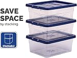 Bankers Box® 15L Stockage en plastique neutralisé Box, 3pk