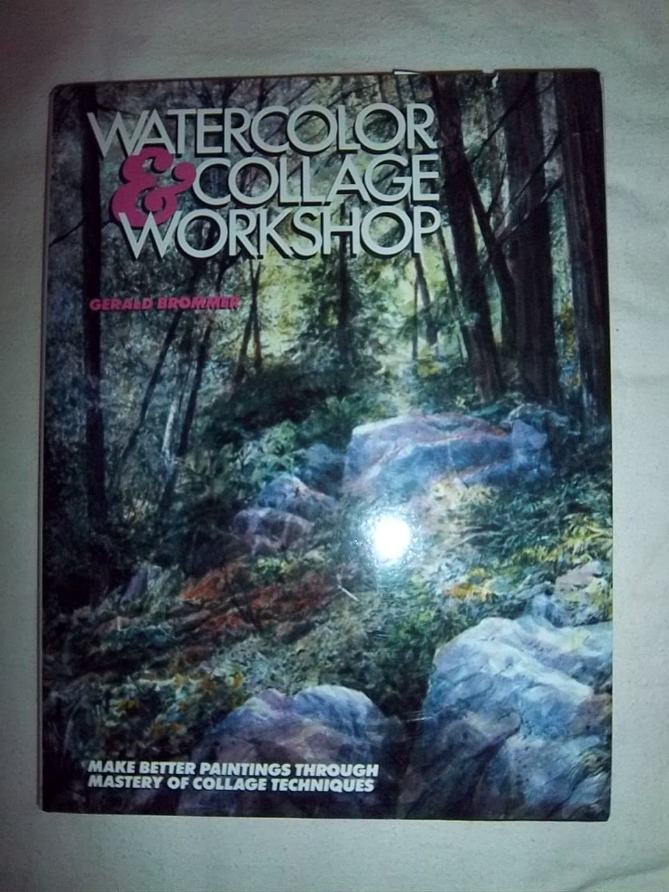Watercolor and collage workshop pour créer vos tableaux et carnets créatifs