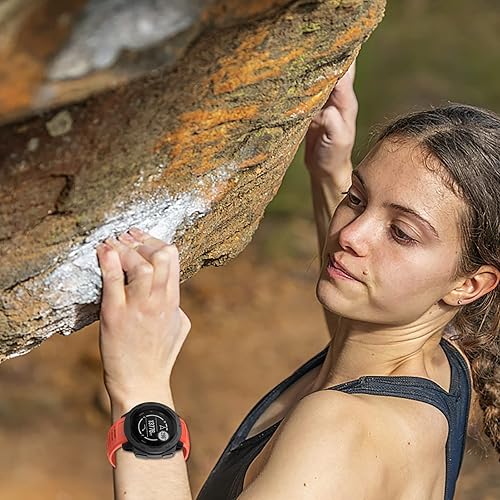 Miniatura 73 de Correa de repuesto para reloj Garmin Instinct, correa de silicona suave compatible con Garmin Instinct 2/Solar/Tactical Pizarra