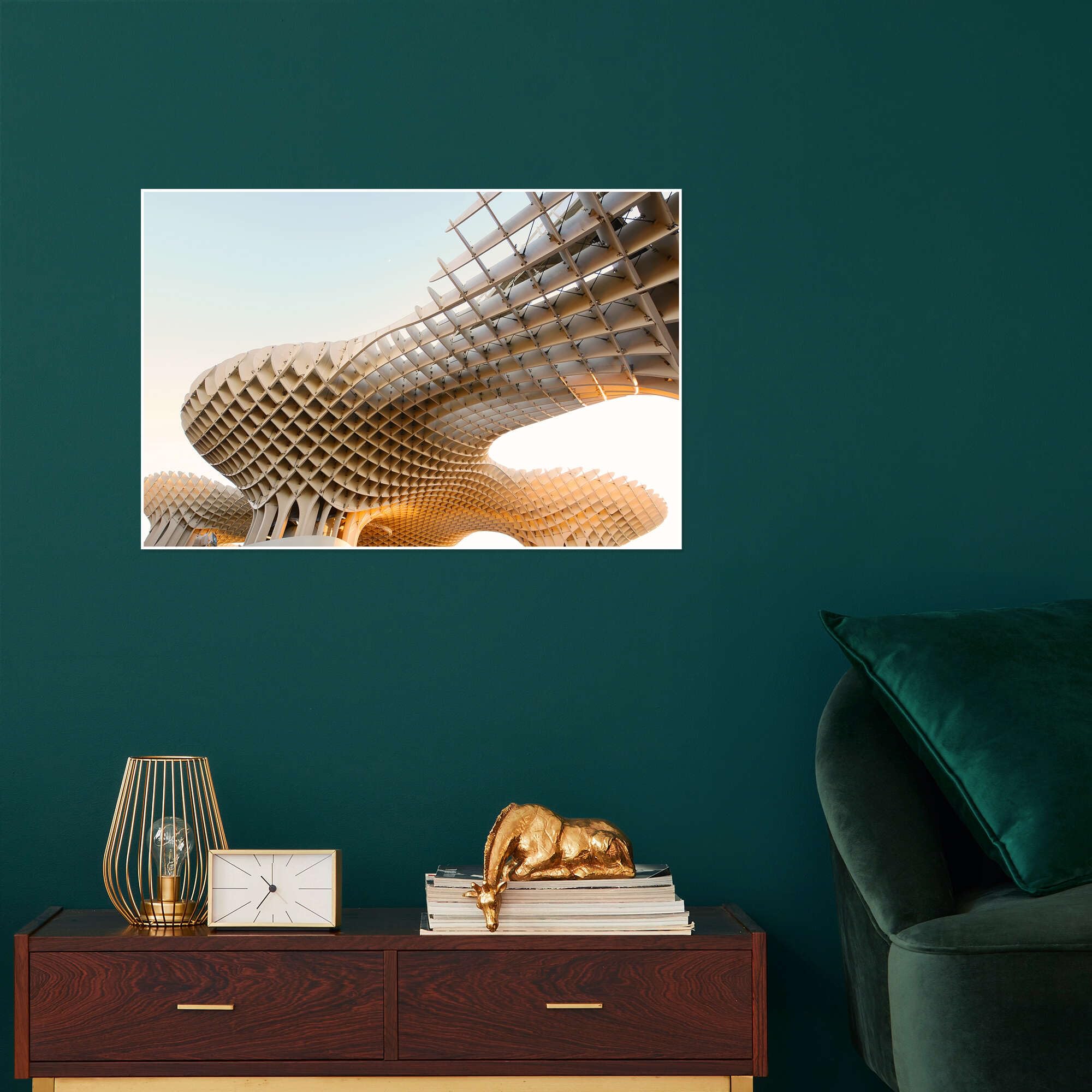 Metropol Parasol (Setas de Sevilla) Plakat