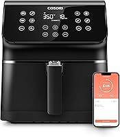 COSORI Pro Smart Air Fryer 5.8QT: 12-in-1 Functions, App/Voice Control, 200+ Recipes, Alexa/Google Compatible, 4.6 Stars