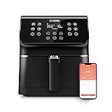 COSORI Air Fryer Pro Smart 5.8QT that Roast, Bake, 3-Way Control, 12-IN-1 Customizable Functions,...