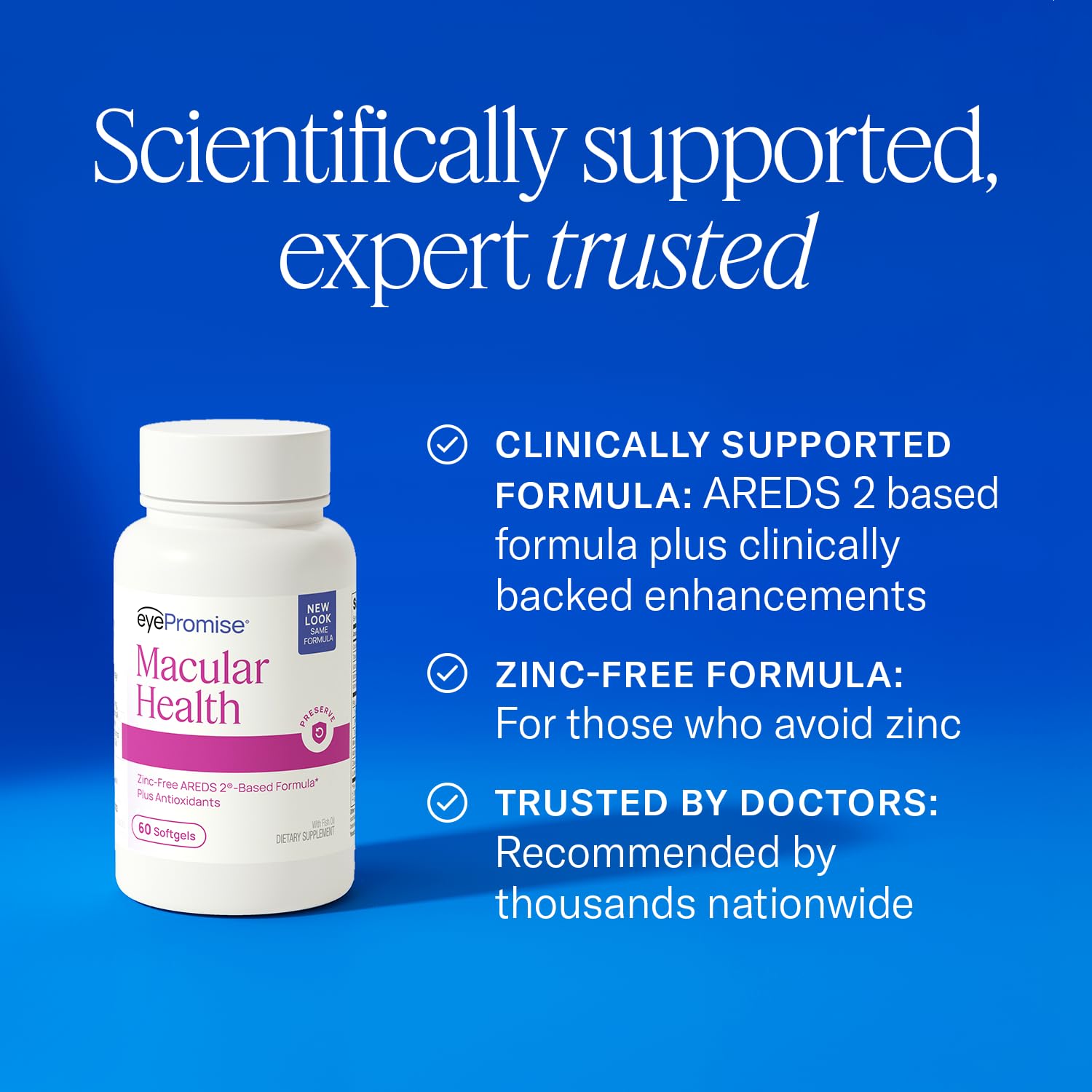 EyePromise Macular Health Eye Vitamins - 60 Softgels, 30-Day Supply — Amazon image 7