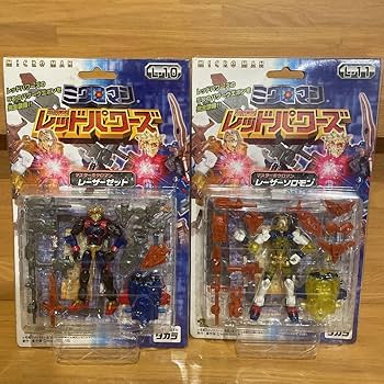 Amazon.co.jp: ミクロマン レッドパワーズ L-10 L-11 セット : おもちゃ