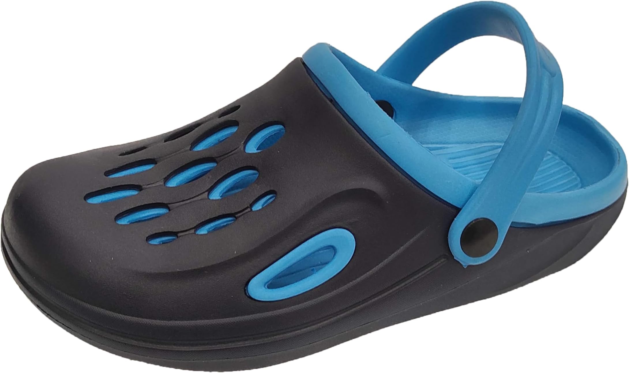 KRX Sports Men's Comfortable Casual Clogs | Sandals with Adjustable Back Strap for Adult | Waterproof & Everyday Use for Gents/Boys