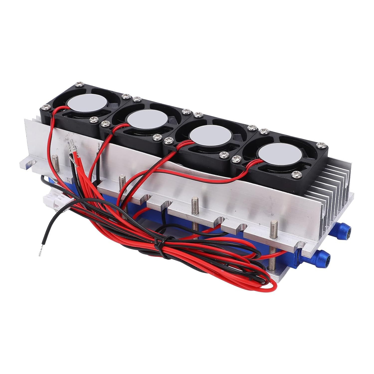 LiebeWH 12V 4 Chip Thermoelectric Cooler DIY Air Cooling Device Thermoelectric Refrigeration Cooling System Kit