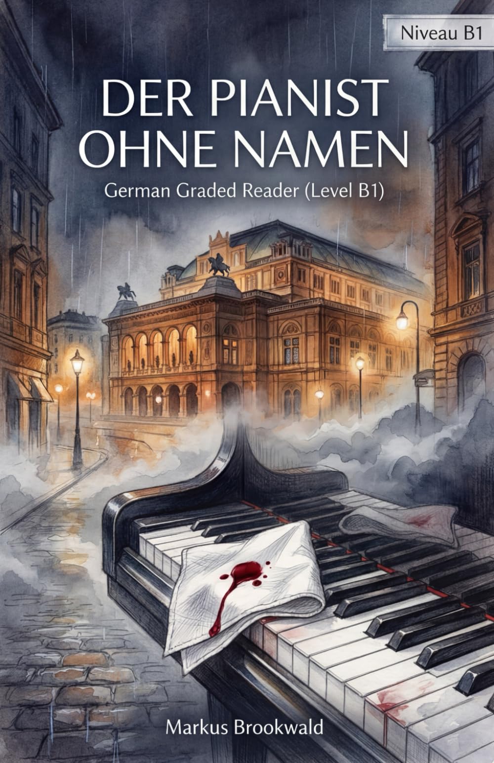 Der Pianist ohne Namen: German Graded Reader (Level B1)