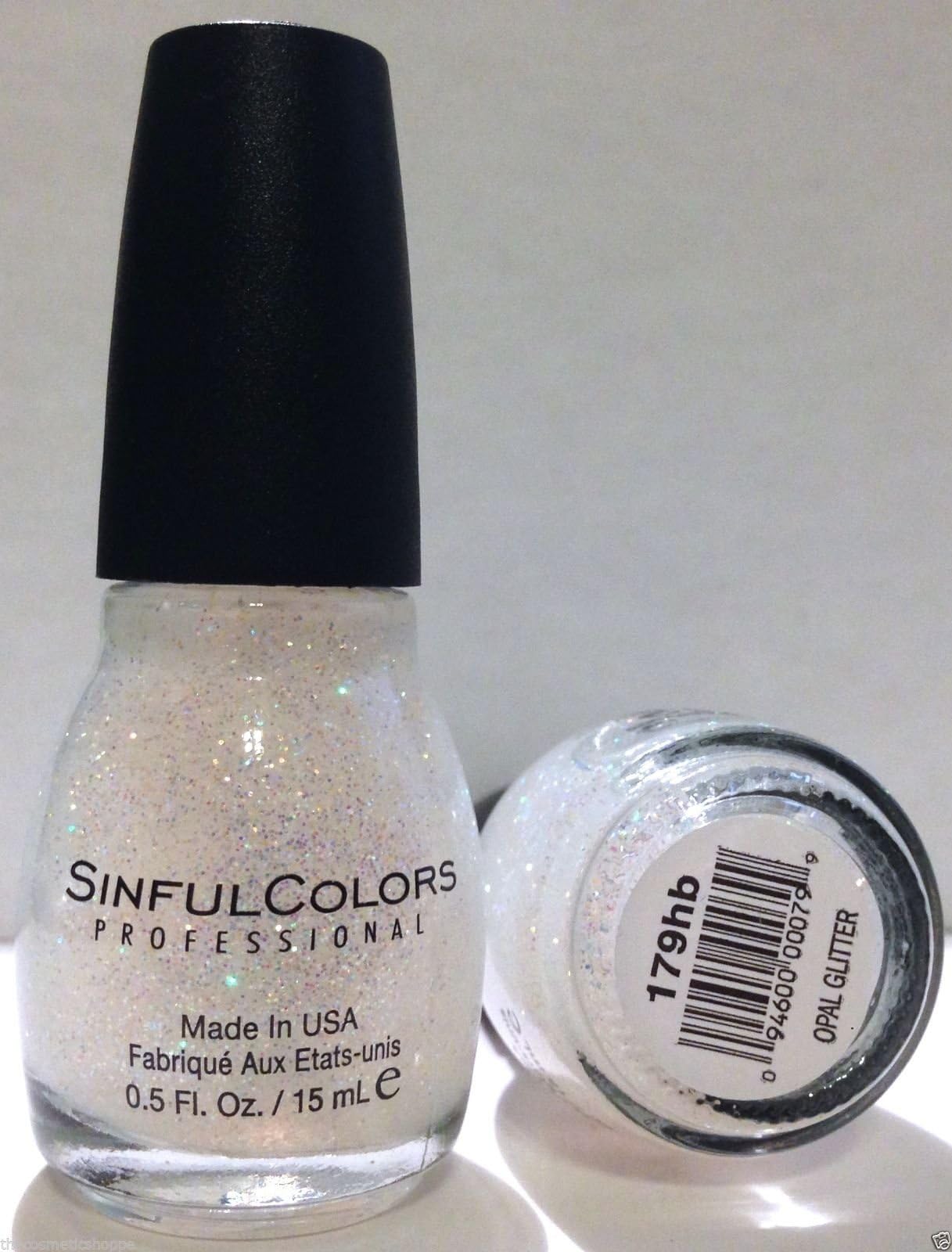 Sinful Colors Professional Nail Polish 79 Opal Glitter, 1 Bottle