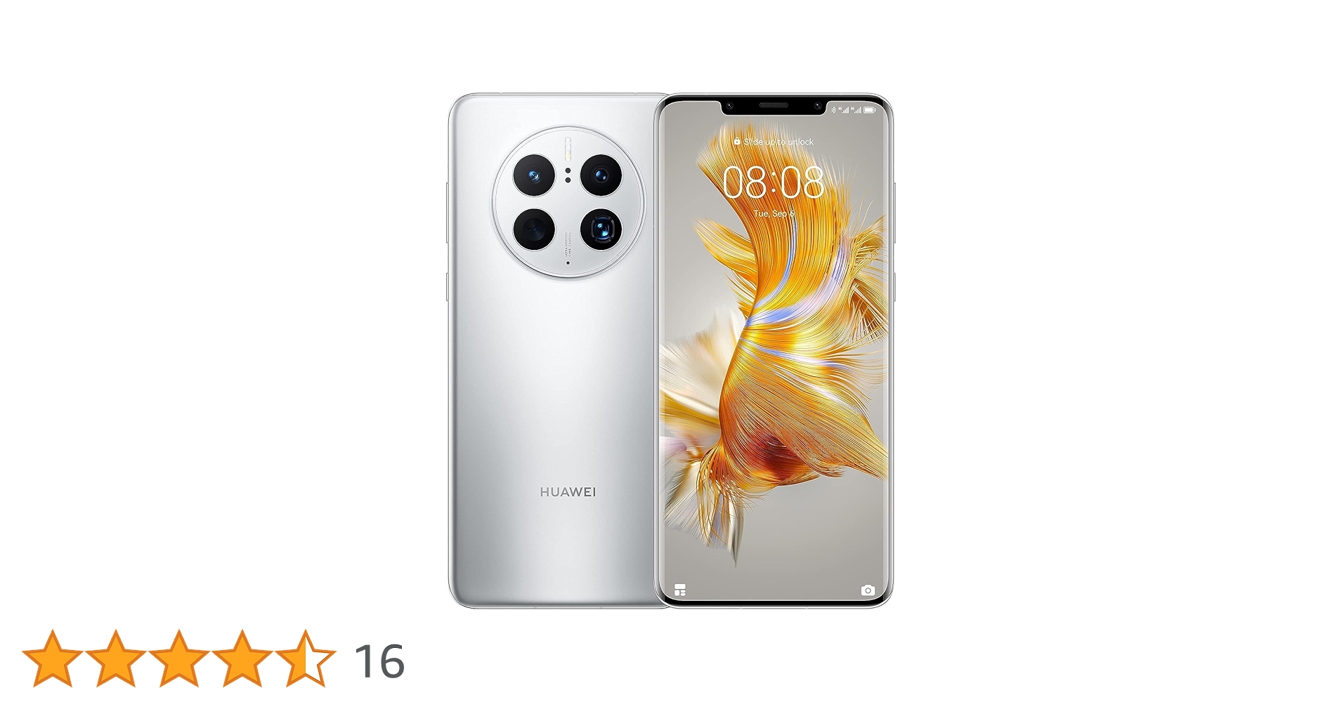 HUAWEI - Huawei Mate 50 Pro シルバー グローバル版 256GB Huawei Mate 50 Pro Dual Sim 8GB + 256GB Silver