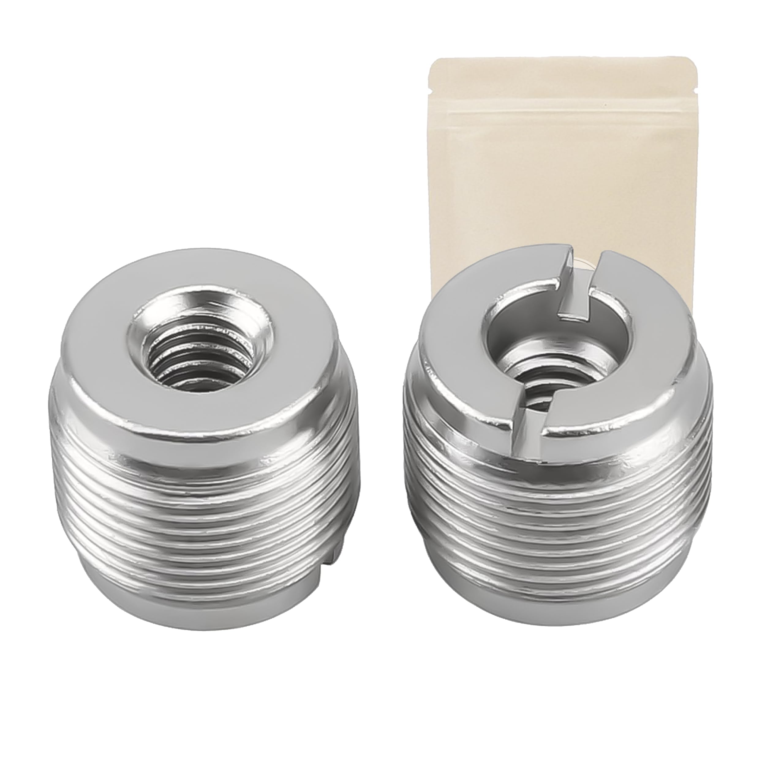 Adattatore In Acciaio 3/8-24 Femmina a 1/4 Maschio NPT