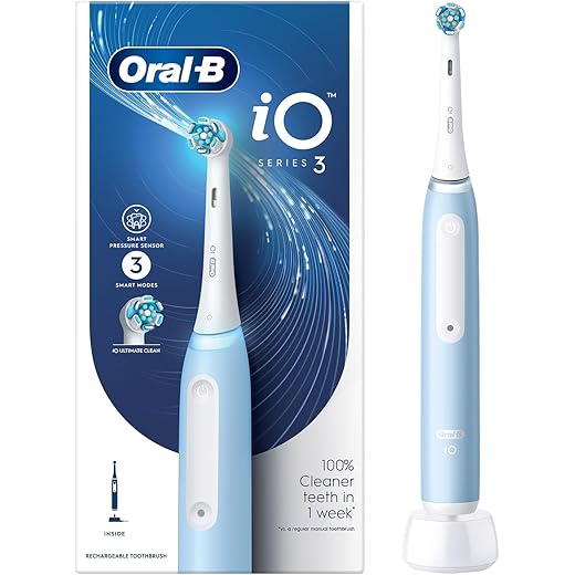 Oral B iO3 Ultimate Toothbrush - Ice Blue