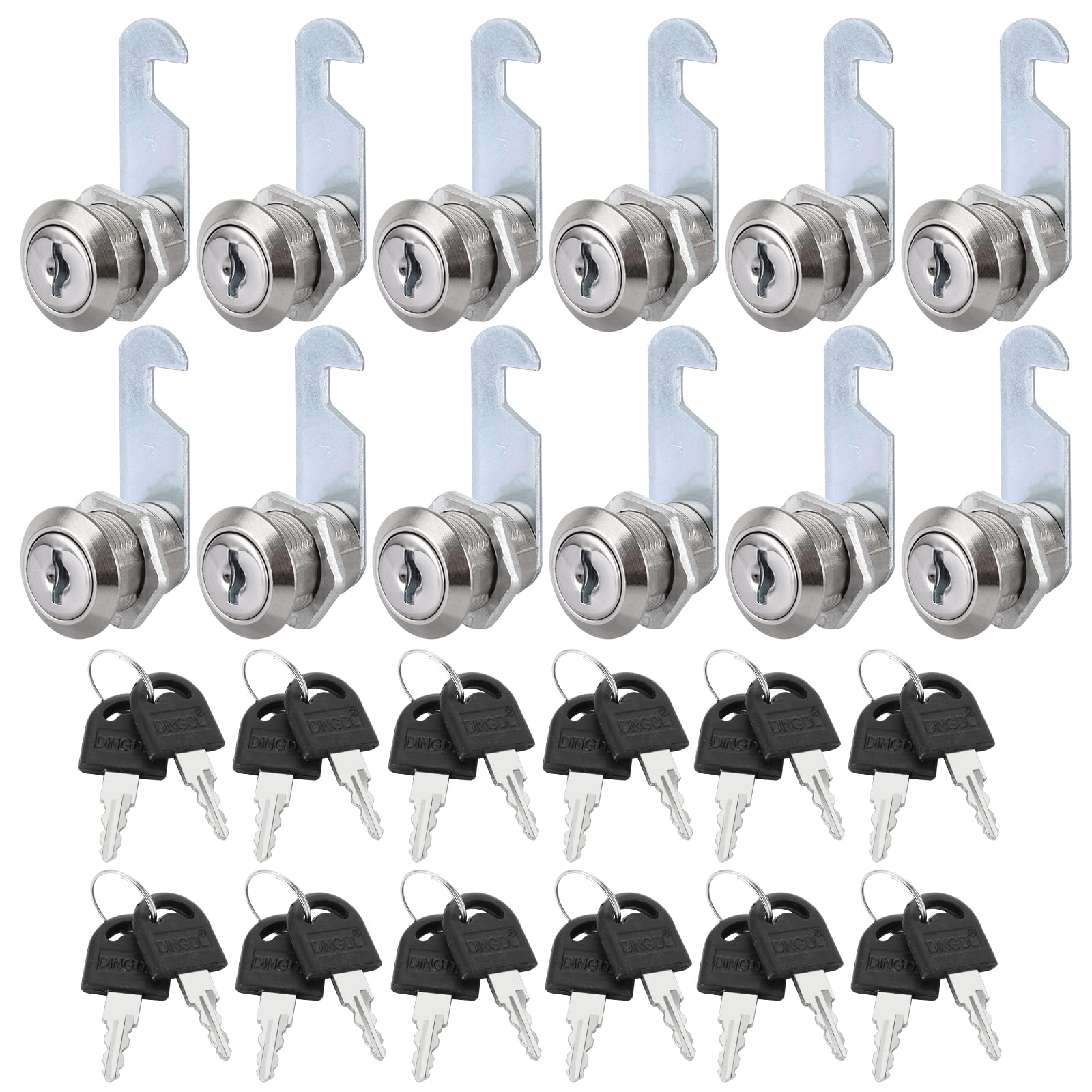 VIDETOL Security Cam Lock, 20mm, 12 Pcs
