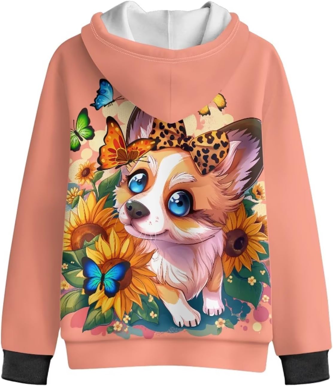Girls Boys Oversized Hoodies Long Sleeve Pullover Sweatshirts Kids Fashion Casual Outfits Fall Winter Clothes 5-12