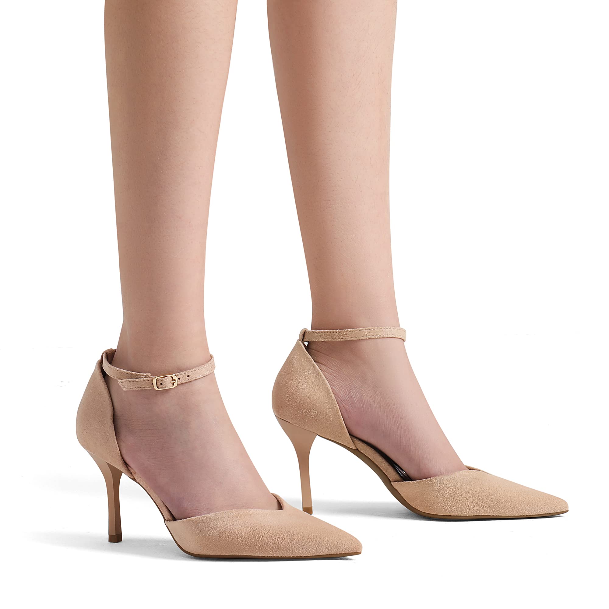 DREAM PAIRS Scarpe décolleté da Donna con Punta Chiusa