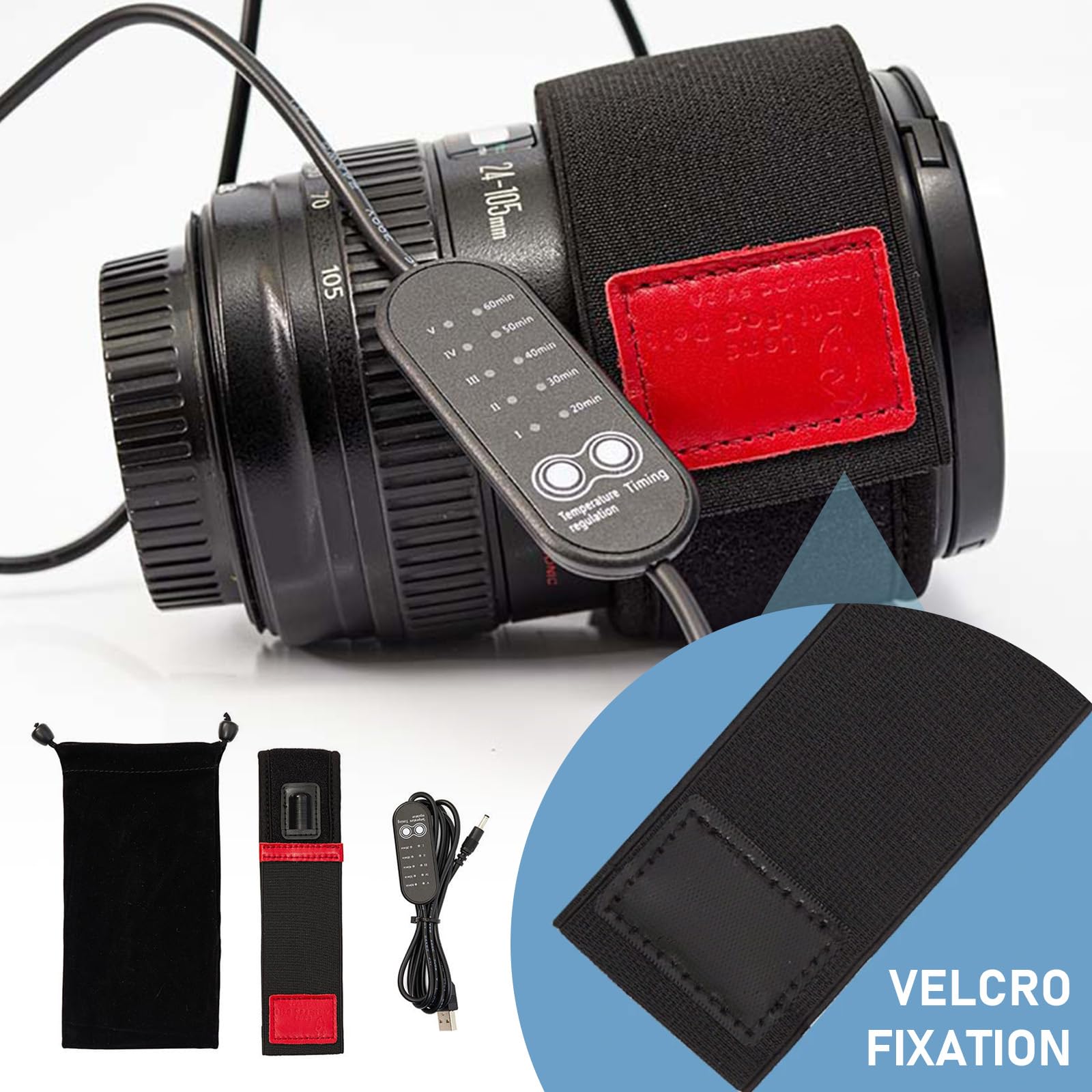 Riscaldatore Di Rugiada, Riscaldatore Obiettivo Con Regolatore Temperatura Rimozione Rugiada Usb Riscaldatore Dell'obiettivo Della Fotocamera Per Telescopi, Oculari, Riscaldamento, Rimozione Rugiada