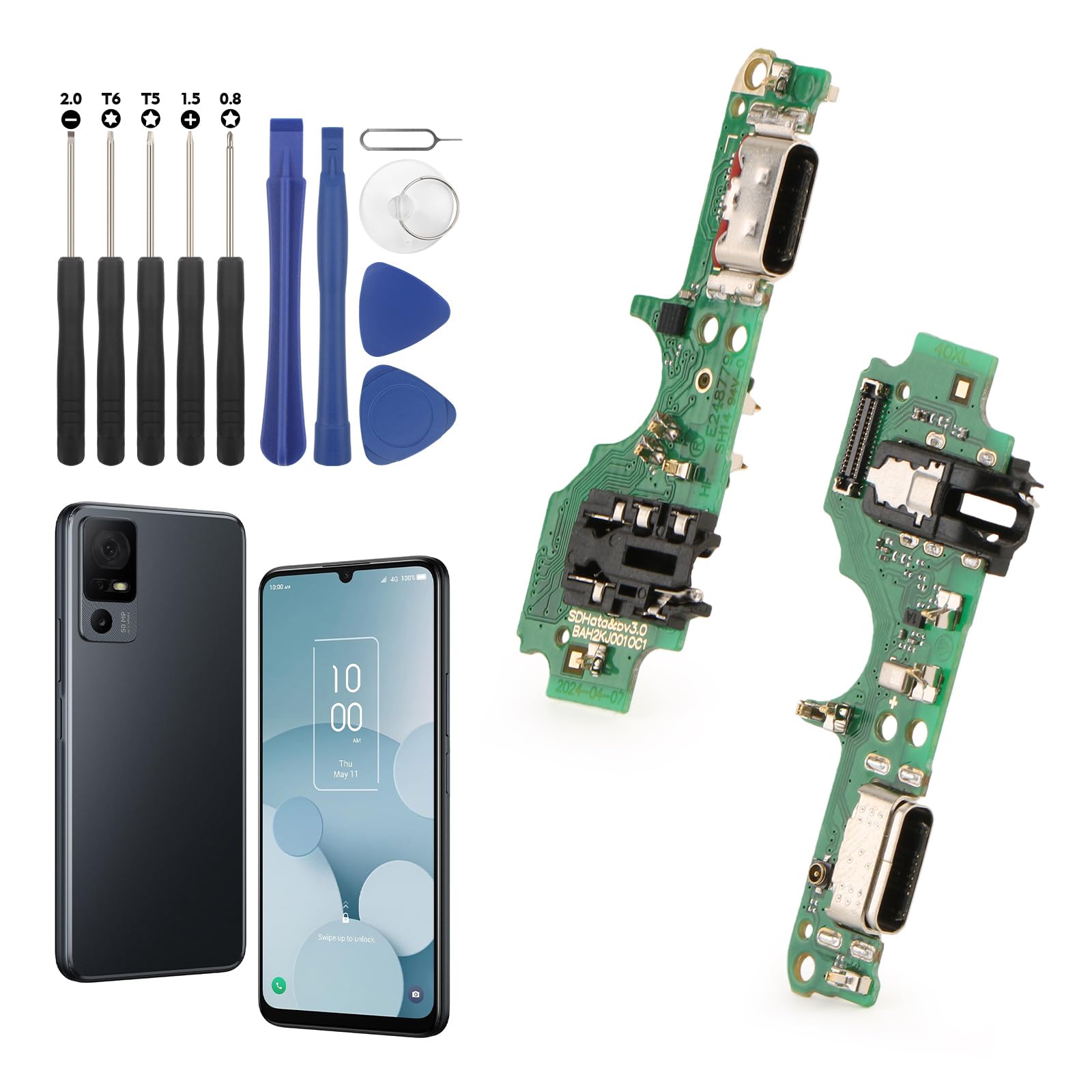 Amazon.com: Dock Connector for TCL 40XL 5G Charging Port Flex