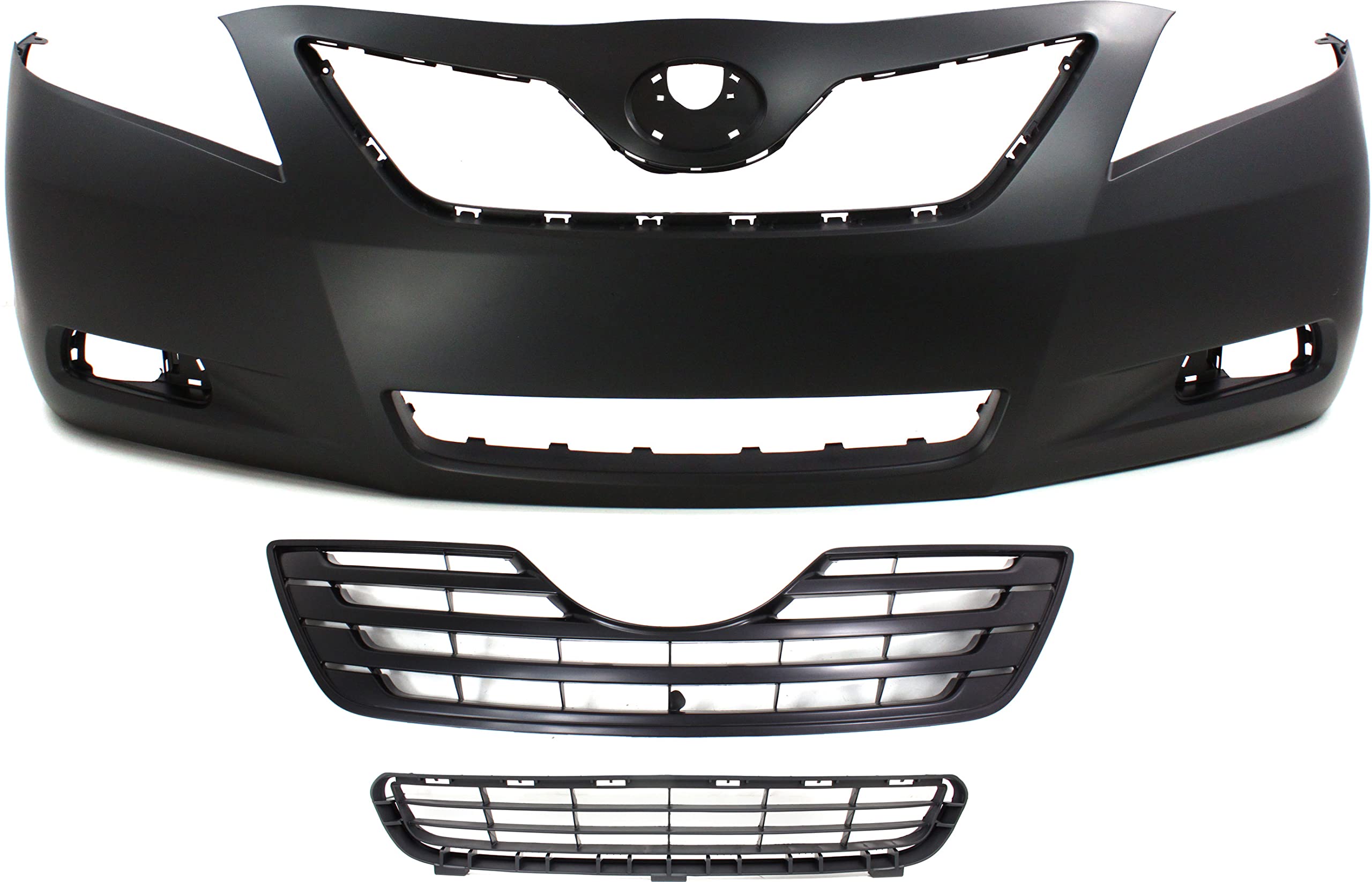 Garage-Pro Bumper Cover KIT Compatible with Toyota Camry 2007-2009 USA Built Vehicle Primed Front