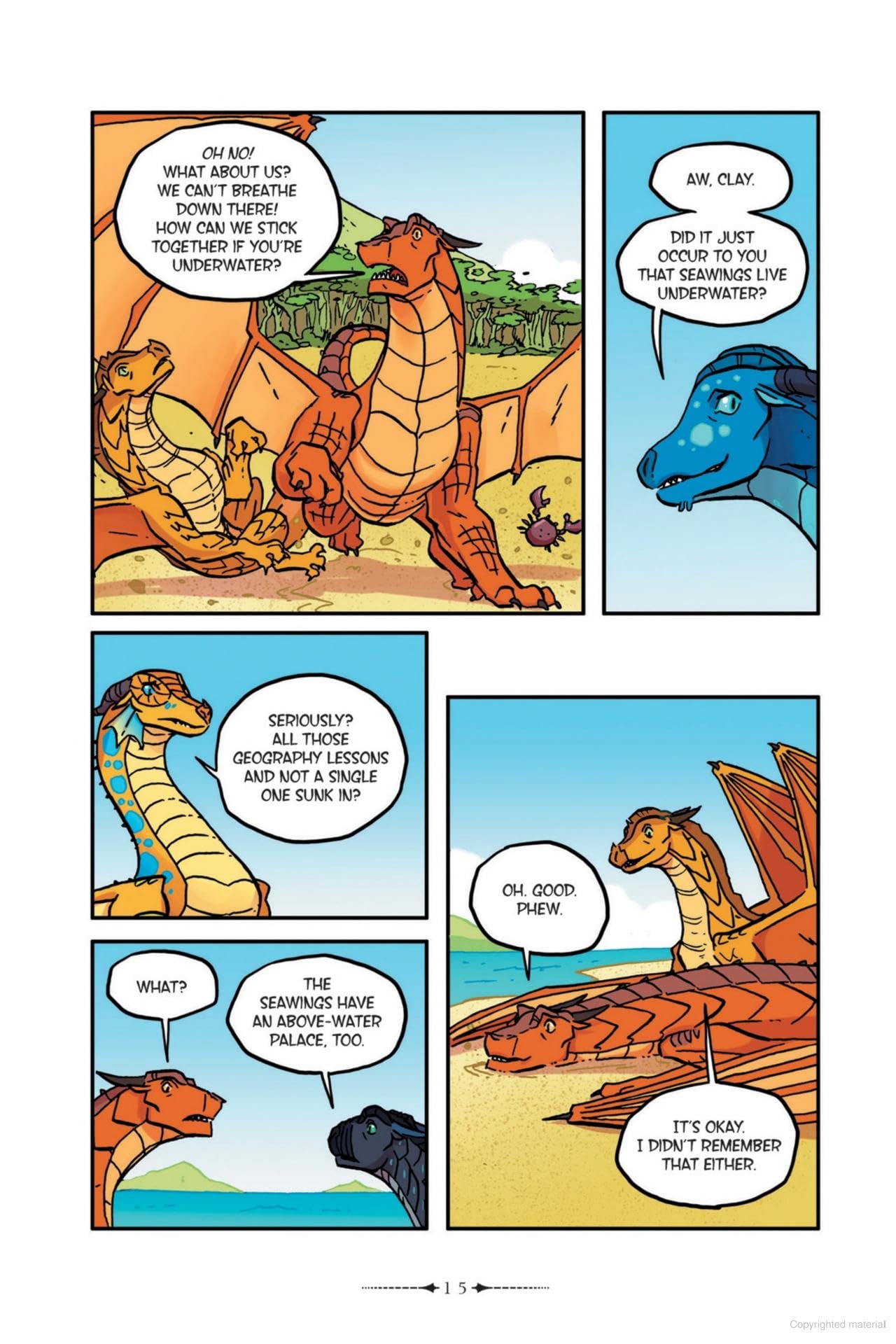 Wings of Fire Graphic Novel #02: The Lost Heir (Graphix) 3