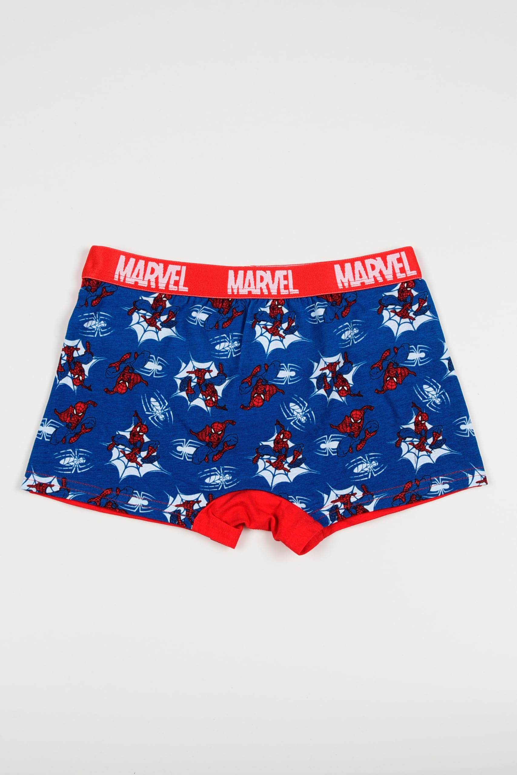 Spiderman Boxershorts 4er Pack Unterhosen, Slips, bequem, rutschen Nicht, Marvel Avengers, hoher Baumwollanteil, farbenfroh, Perfekter Sitz