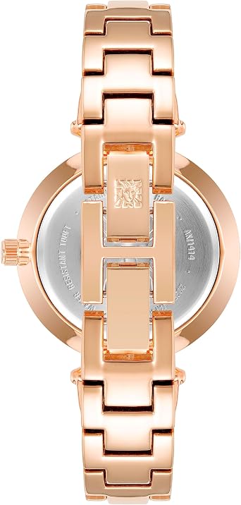 ساعة Anne Klein Women & # x27؛ s Diamond-Accented Bangle Watch