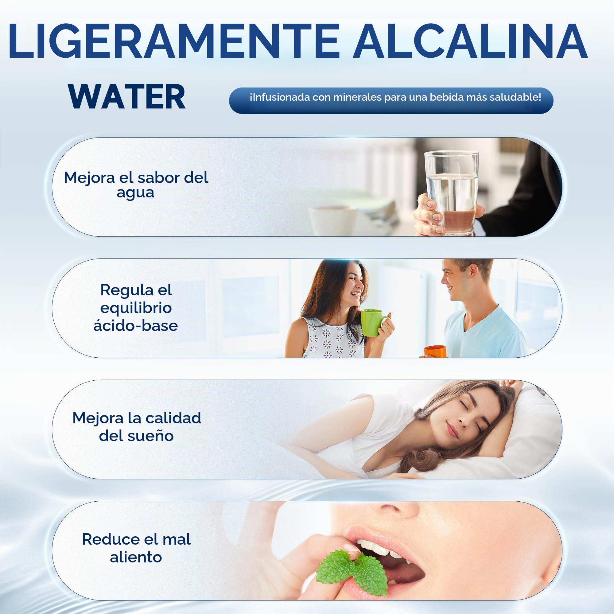 AQUALTRA USF-2F-10 Sistema bajo fregadero ligeramente alcalino con grifo, 75700L, reduce PFOA, PFOS, cloro, plomo, mercurio, cloramina, fluoruro, microplásticos, mal sabor y olor
